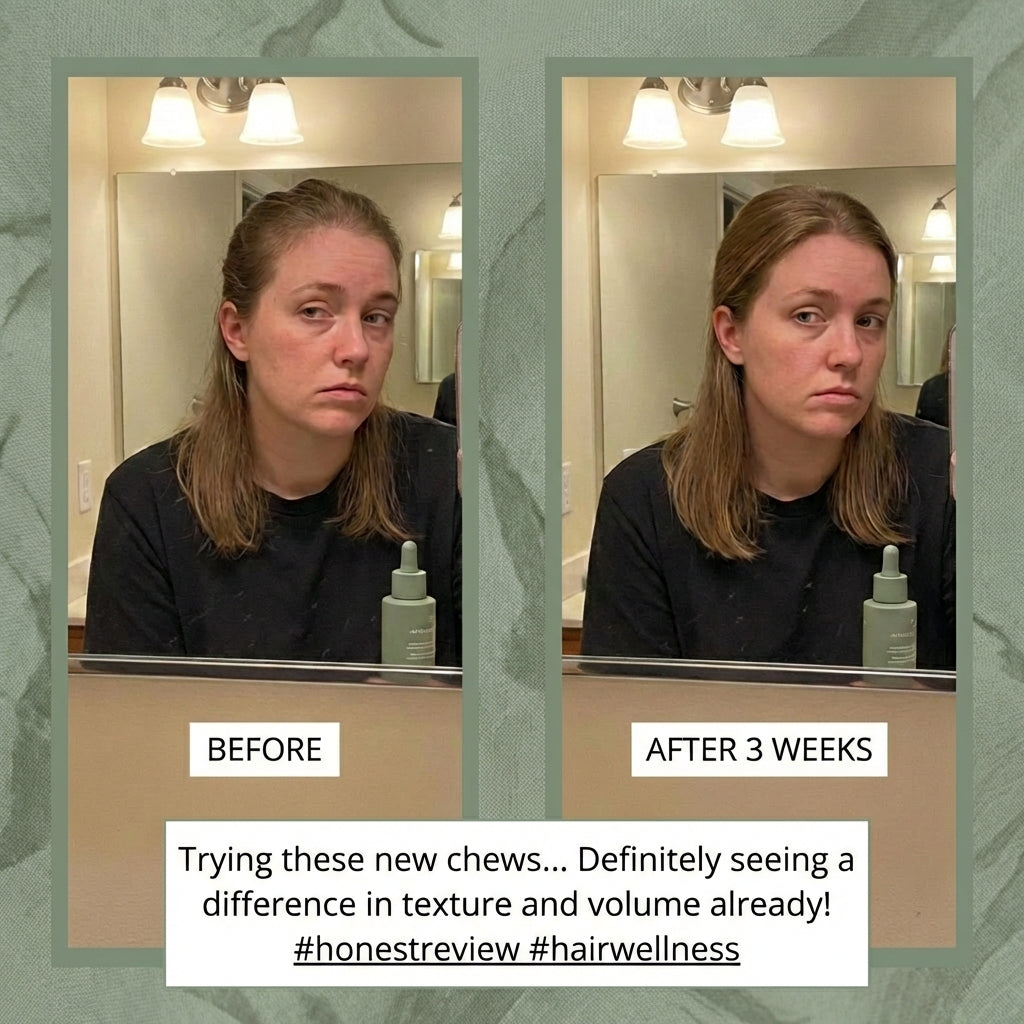 GlowUp Collagen Hair Growth Gummies