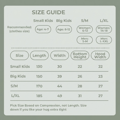 CalmSleep Wearable Cocoon