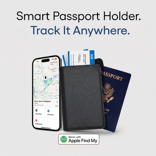 Trackable Passport Holder