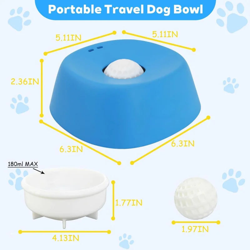 Slow Lick Anti-Choke Dog Bowl