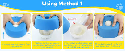 Slow Lick Anti-Choke Dog Bowl