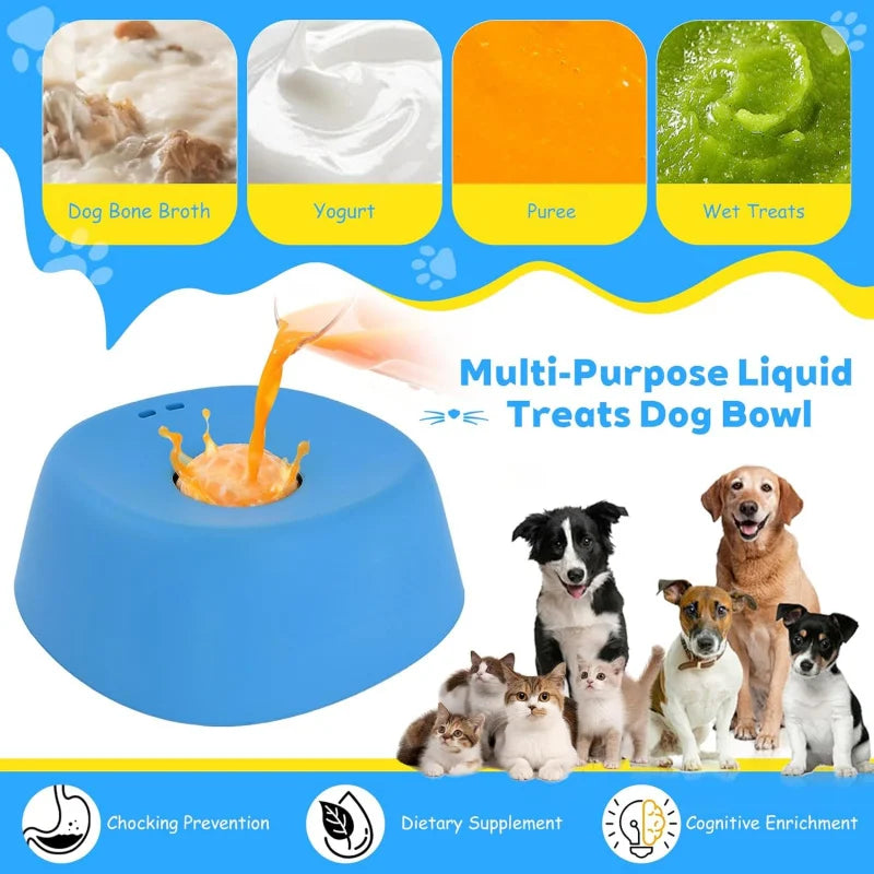 Slow Lick Anti-Choke Dog Bowl