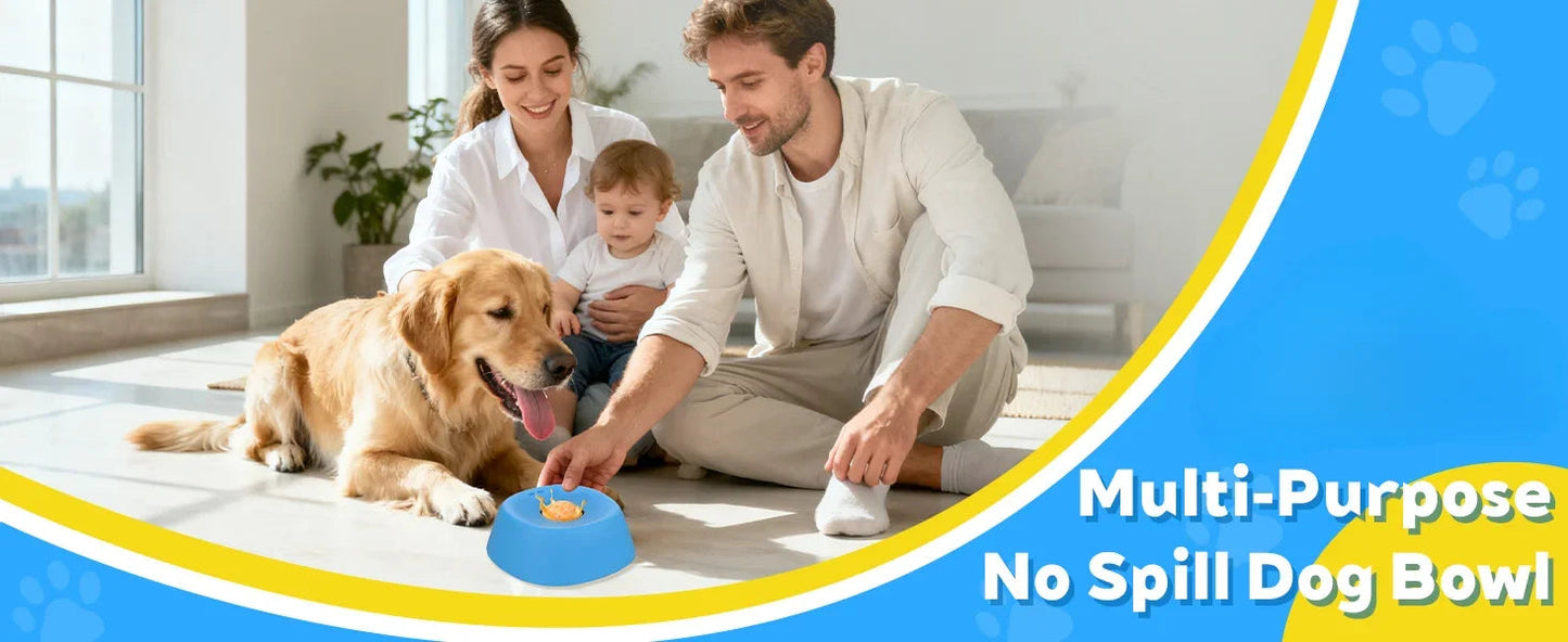 Slow Lick Anti-Choke Dog Bowl