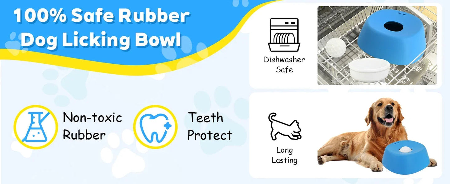 Slow Lick Anti-Choke Dog Bowl