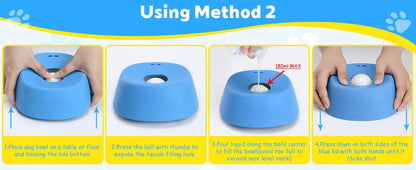 Slow Lick Anti-Choke Dog Bowl