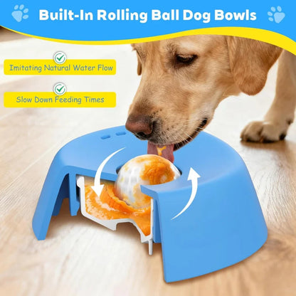 Slow Lick Anti-Choke Dog Bowl